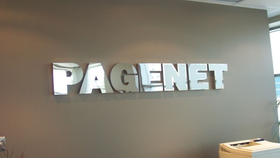 Interior Dimensional Letters and Logos